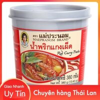 Gia Vị Cà Ri Đỏ Thái Lan - Red Curry Paste Thái Lan 380g