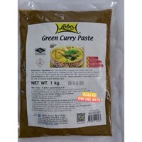 Gia vị cà ri xanh hiệu Lobo - Thái Lan 1kg (green curry paste)