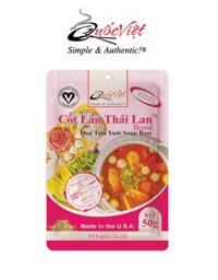 Gia vị Cốt lẩu Thái Lan Quốc Việt – Gói 50g – VN10510