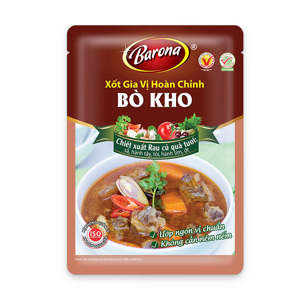 Gia vị hoàn chỉnh barona bò kho 80g