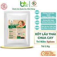 Gia Vị Hoàn Chỉnh Cao cấp Xốt Lẩu Thái Chua Cay Tri Kien Spices Túi 1KG (chay mặn đều dùng được) nấu dễ, ăn ngon