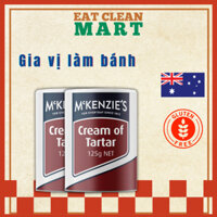 Gia Vị Làm Bánh Cream Of Tartar McKenzie's - Hộp 125g