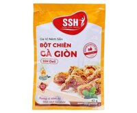 Gia vị nêm sẵn bột chiên gà giòn SSH Deli gói 42g