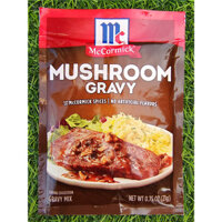 Gia vị nước sốt nấm McCormick cho thịt nướng, bột gia vị nước sốt nấm