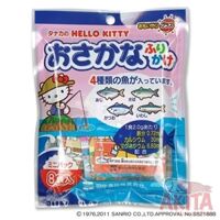 Gia vị rắc cơm Hello Kitty 4 loại cá (8 gói x 2gr)