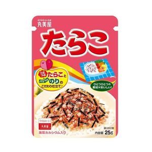 Gia vị rắc cơm Marumiya vị trứng cá tuyết 28g Nhật Bản