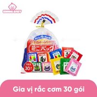 Gia vị rắc cơm Nhật set 30 gói