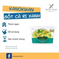 Gia vị sốt cà ri xanh (Green Curry Paste) Kanokwan 500g - Nhập khẩu chính hãng