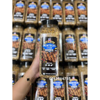 GIA VỊ TẨM ƯỚP THỊT BÒ NƯỚNG MONTREAL STEAK SEASONING MC CORMICK hủ 822GR của Mỹ  🍀