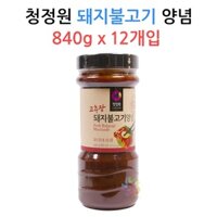 Gia vị tẩm ướp thịt lợn 840g 고주창 돼지불고기 양념소스 840g