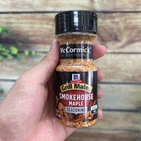 Gia vị ướp nướng vị xông khói McCormick Grill Mates Smokehouse Maple Seasoning (3.5oz) 99G | Gia vị ăn kiêng của Mỹ