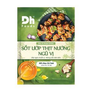 Gia vị ướp thịt nướng DH Foods gói 10g