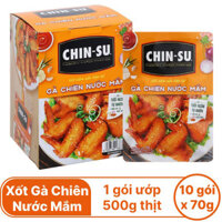 GIA VỊ - XỐT GÀ CHIÊN NƯỚC MẮM CHINSU HỘP 700GR ( 10 GÓI x 70GR ) - 60085