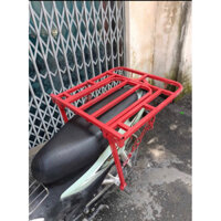 Giá xe máy chở hàng ba ga đa năng,có nắp mở để đổ xăng tiện lợi