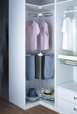 Giá xoay đa năng để quần áo 3 tầng Garis GW23