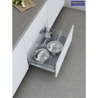 Giá xoong nồi bát đĩa-nan dẹt Eurogold-Inox 304 chính hãng  [Ưu Đãi khủng]
