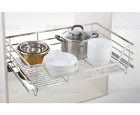 Giá xoong nồi inox, gắn cánh âm tủ EP80B