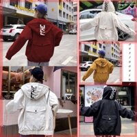 (Giá Xưởng) Áo Khoác Kaki 2 Lớp Túi Hộp Siêu Hot #AKTT017 (Kèm Video, Hình Chụp Thật)