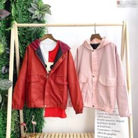 (Giá Xưởng) Áo Khoác Kaki Trơn 2 Lớp #AKTT008 (Kèm Video, Hình Chụp Thật)