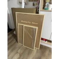 [GIÁ XƯỞNG] Bảng ghim gỗ bần để bàn, treo tường dán ghi chú, đánh dấu, treo tranh ảnh