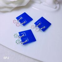 Gía xưởng bông tai tim cho bé bạc mẫu mới - Trang sức bạc đẹp hjc