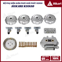 [Giá Xưởng] COMBO Bộ Phụ Kiện Giàn Phơi Thông Minh Hòa Phát KS950 – Củ Quay Nhôm, Cáp INOX 304, Chịu Tải 50kg