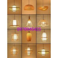 Giá xưởng: Đèn mây tre đèn thả mây tre đèn lồng mây tre