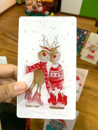 Giá Xưởng Giá để điện thoại hình họa tiết giáng sinh, noen, Merry Christmas - 4