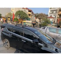 [Giá Xưởng] Giá nóc ngang kẹp cửa lắp xe 7 chỗ xpander, inova, ertiga, crv, premacy. các dòng xe Trần phẳng..