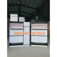 [Gía Xưởng-Giao Nhanh Hcm 60P] Tủ giày dép nhựa đài loan ,cao 1m2x80x31 cánh thông minh tiết kiệm diện dích new 100%