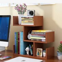 [GIÁ XƯỞNG] Kệ, giá sách gỗ để bàn (45cm x 43cm x 17cm) nhiều màu