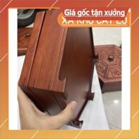 [Giá Xưởng] Khay Đựng Bánh Kẹo Ngày Tết bằng Gỗ Hương Cao Cấp Trơn Lục Giac - khay đựng mứt tết bằng gỗ