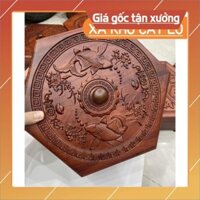 [Giá Xưởng] Khay Đựng Bánh Kẹo Ngày Tết bằng Gỗ Hương Cao Cấp Trạm Song Ngư- Lục Giac - khay đựng mứt tết bằng gỗ