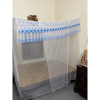 (Giá xưởng) Màn mùng  lỗ nhỏ Cao 2m - có CỬA & RIỀM ĐẸP