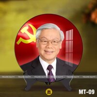 [GIÁ XƯỞNG] Tranh Mica Tráng Gương Bác Hồ Bác Giáp Bác Trọng Những Bậc Vĩ Nhân Đất Việt InUV8KCaoCấp