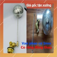 [Giá Xưởng] Van phao Cơ Inox (Co răng Đồng thau)