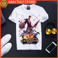 [GIÁ XƯỞNG]Áo Liên Quân Mobile cotton cực đẹp - Triệu Vân Hoa Hồng SALE 85%