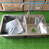 [GIÁ XƯỞNG]COMBO Chậu Rửa Bát INOX 8245 KOREA giá sỉ