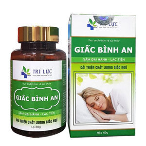 Giấc Bình An Viên uống cải thiện giấc ngủ