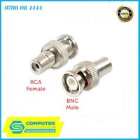 Giắc chuyển đổi AV RCA female to BNC male