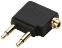 Giắc chuyển đổi tai nghe trên máy bay ( airplane headphone adaptor)