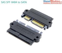 Giắc chuyển SAS sang SATA (SFF-8484 to SATA) cho server workstation