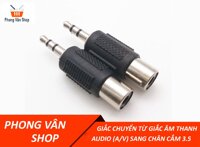 Giắc chuyển từ giắc âm thanh Audio AV sang chân cắm âm thanh 3.5