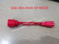 Giắc đèn chính SH MODE bấm sẵn dây điện ( 1 sợi)