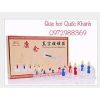Giác hơi không dùng lửa, giác hơi chân không 12 cốc [ HÀNG LOẠI 1]