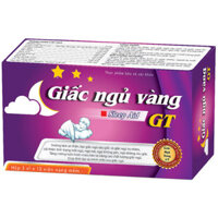 Giấc Ngủ Vàng GT, hỗ trợ dưỡng tâm an thần, tạo giấc ngủ sâu giấc