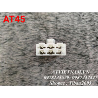 Giắc Sạc EXCITER 150, Giắc Sạc Xe Máy Đầu đực 6P 6.3 - AT45 ( 1 cái)