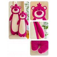 (giadunggiatot) Thú nhồi bông Gấu Dâu Đỏ Đô Cực Kỳ Xinh HOT Gấu  Dâu Tây Dễ Thương 70cm ND