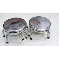 giadunghn01 COMBO2 Ghế thấp inox, ghế ngồi xổm, ghế nhặt rau đa năng