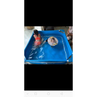GIADUNGVN_ Bể bơi khung kim loại Bestpool 1.25m x 0.8m x 0.66m - phao bơi trẻ em - hồ bơi mini lắp ghép - bảo hành 3 năm